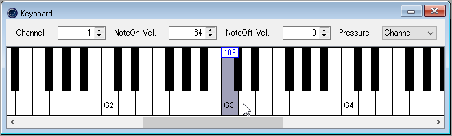 keyboard pressure